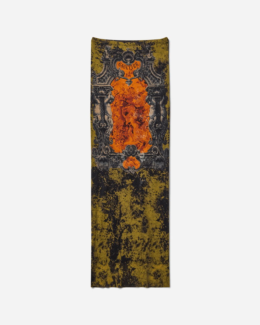 Suknja Jean Paul Gaultier Medaillon Long Skirt Zelena | 2503WSK005M006 P004115