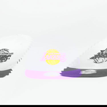 Kapa New Era LA Lakers White Crown Team White 9FIFTY Snapback Cap Ljubičasta | 60358013, 0