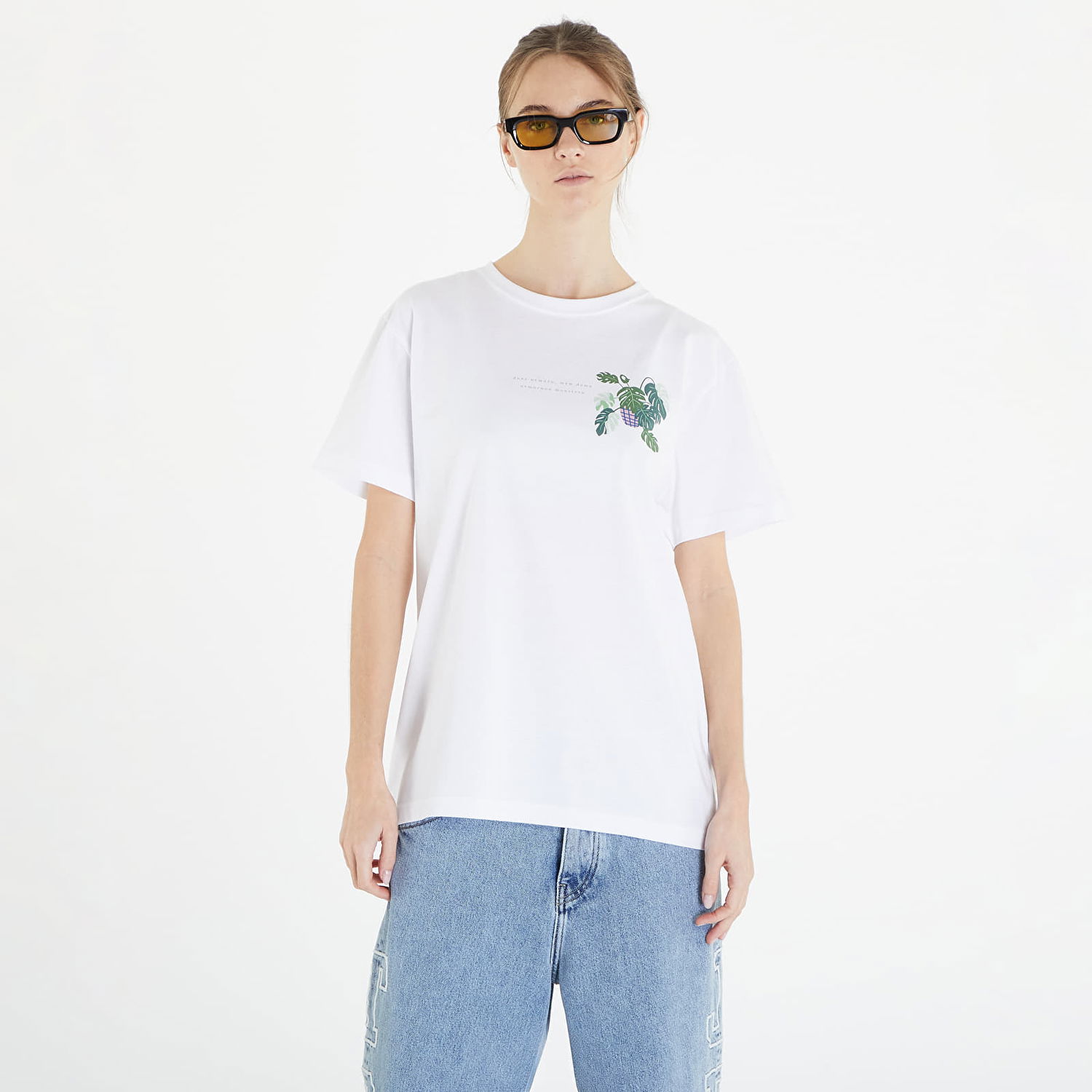 Majica kratkih rukava Queens Mám Doma Nemocnou Monsteru T-Shirt Bijela | QNS_039, 0