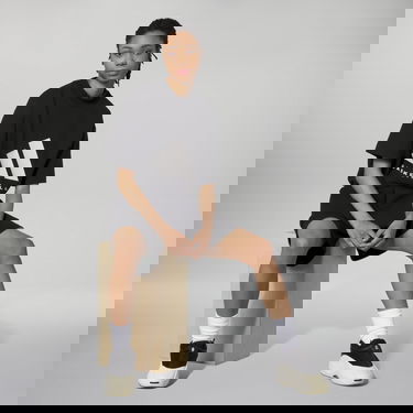 Majica kratkih rukava adidas Originals adidas Basketball 001_Tee Crna | IR8492, 3