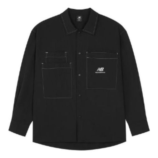 Košulja New Balance Logo Classic Shirt Crna | AMJ23303-BK