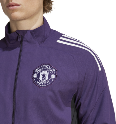 Jakna adidas Originals Manchester United Pre-Match Jacket 2025/26 Ljubičasta | jp3107, 4