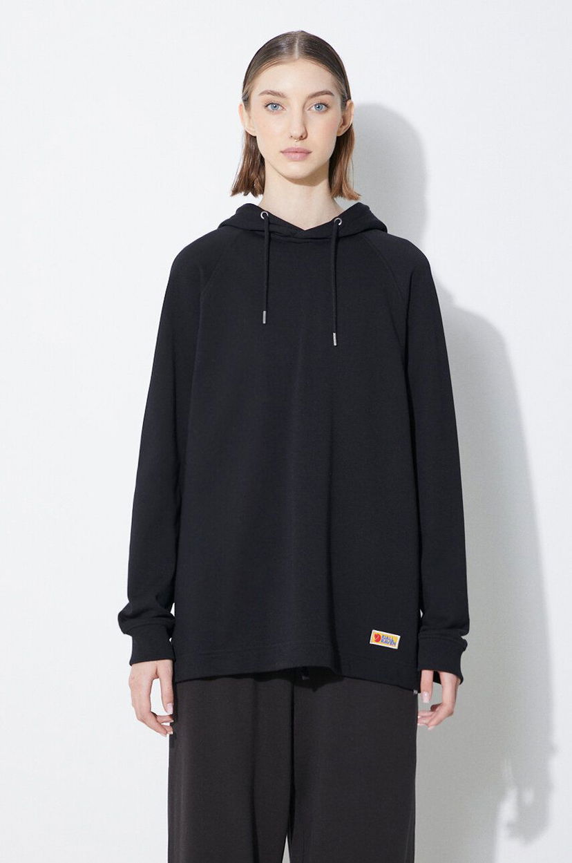Dukserice FJÄLLRÄVEN Vardag Hoodie Crna | F86987.550