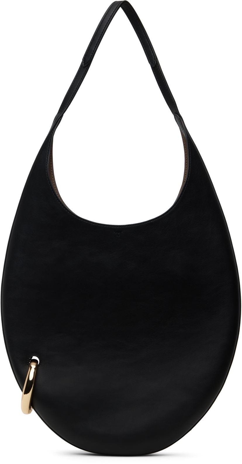 Ručna torbica Tory Burch Tory Burch Pierced Shoulder Bag Crna | 169181-002