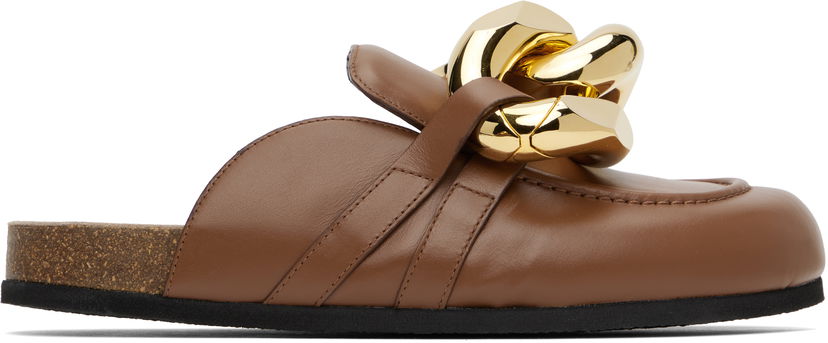 Dodaci JW Anderson JW Anderson Chain Loafers Smeđa | LF0035-LA0050