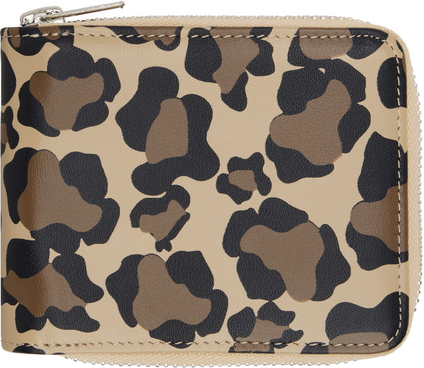 Novčanik BBC IceCream ICECREAM Leopard Print Zip Wallet Bež | IC25164
