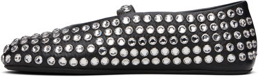 Odjeća Alaïa ALAÏA Lambskin Ballerina Flats with Strass Crna | AA3A029CK116, 2