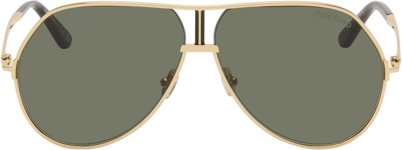 Sunčane naočale Tom Ford Tom Ford Rickie-02 Aviator Sunglasses Žuta | FT1281_6330N