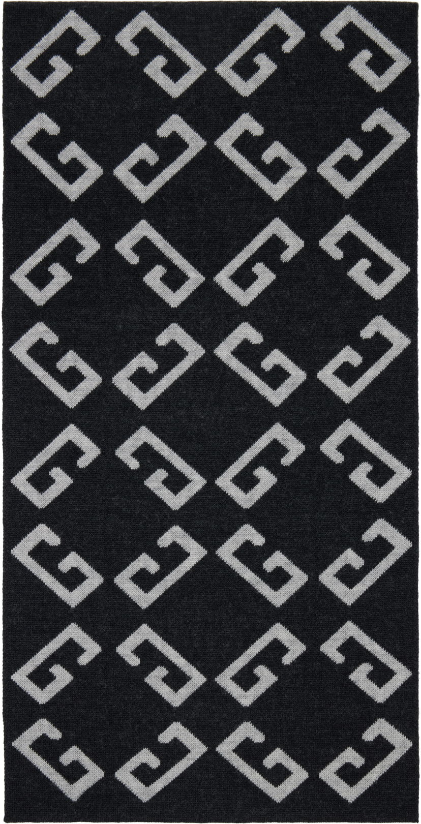 Šal Givenchy Givenchy Double-Faced Monogram Scarf Crna | 710003942001-U7929
