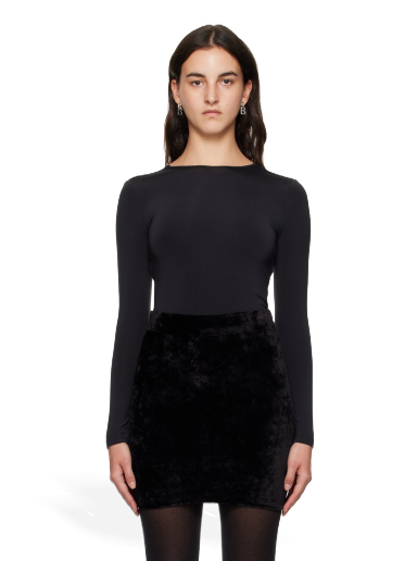 Majica kratkih rukava Balenciaga Knot T-Shirt Crna | 751137 TEV10