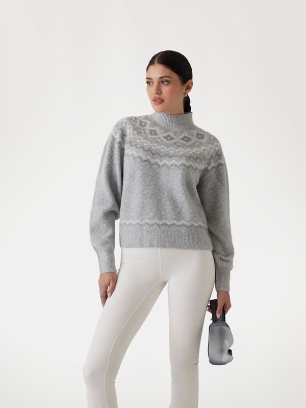 Džemper GUESS Wool-Blend Sweater Siva | W4PR0ZZ3LQ0