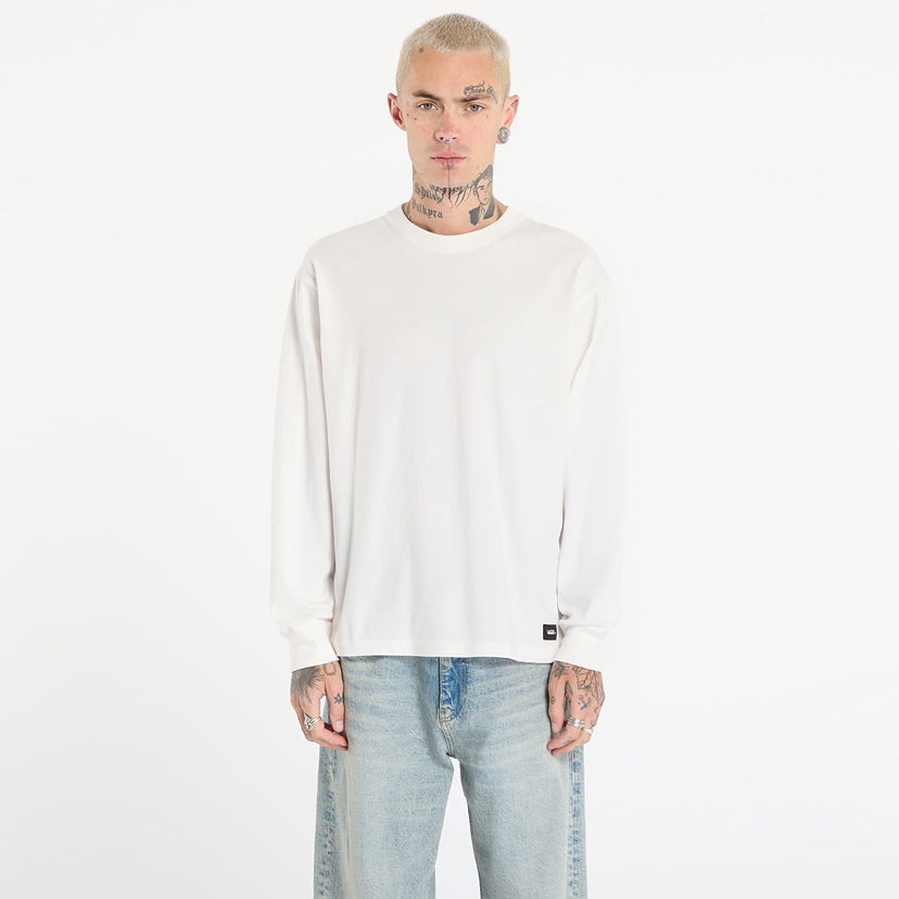 Majica kratkih rukava Vans Long Sleeve T-shirt LX Bijela | VN000PFKC9F1