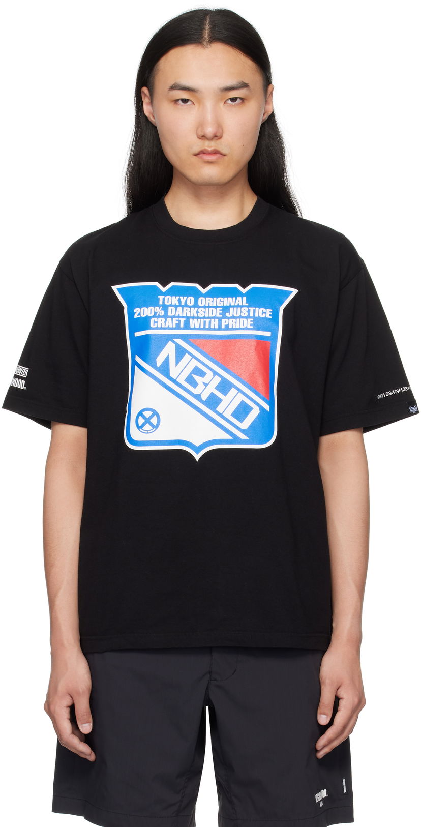 Majica kratkih rukava Neighborhood BOUNTY HUNTER Edition Graphic T-Shirt Crna | 251PCBHN-ST02