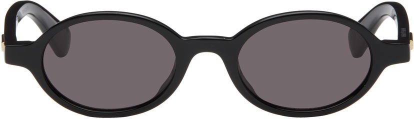 Sunčane naočale Bottega Veneta Bottega Veneta Classic Oval Sunglasses Crna | BV1388S-001