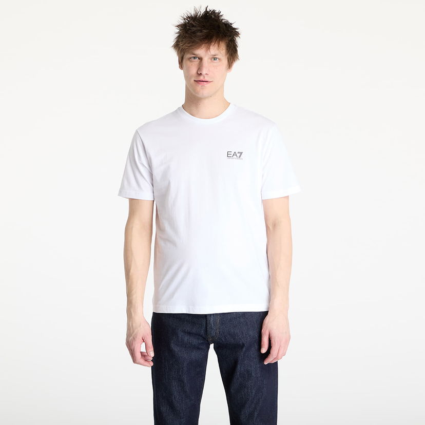 Majica kratkih rukava Emporio Armani EA7 Emporio Armani Train Logo Series T-Shirt Bijela | 7M000567AF10375M0003