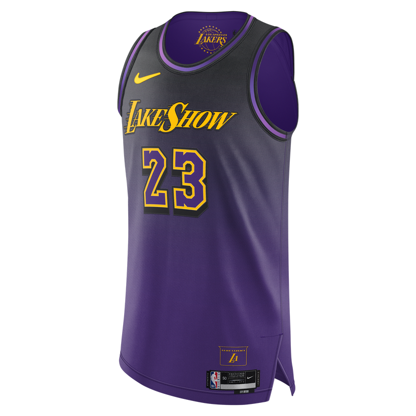 Dres Nike Dri-FIT ADV Authentic LeBron James City Edition Basketball Jersey Ljubičasta | FQ4469-504