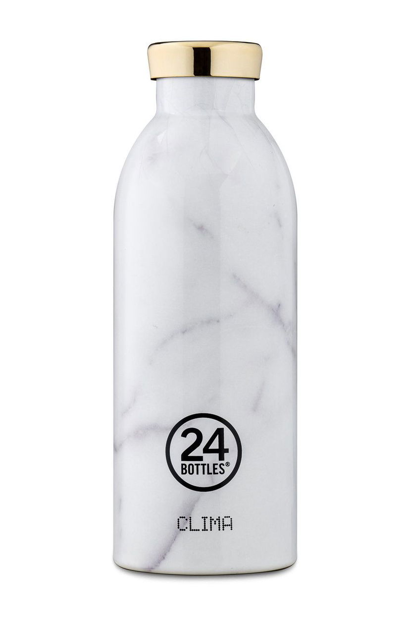 Boca za piće 24Bottles Clima 500 ml Water Bottle Bijela | Clima.500.Carrara
