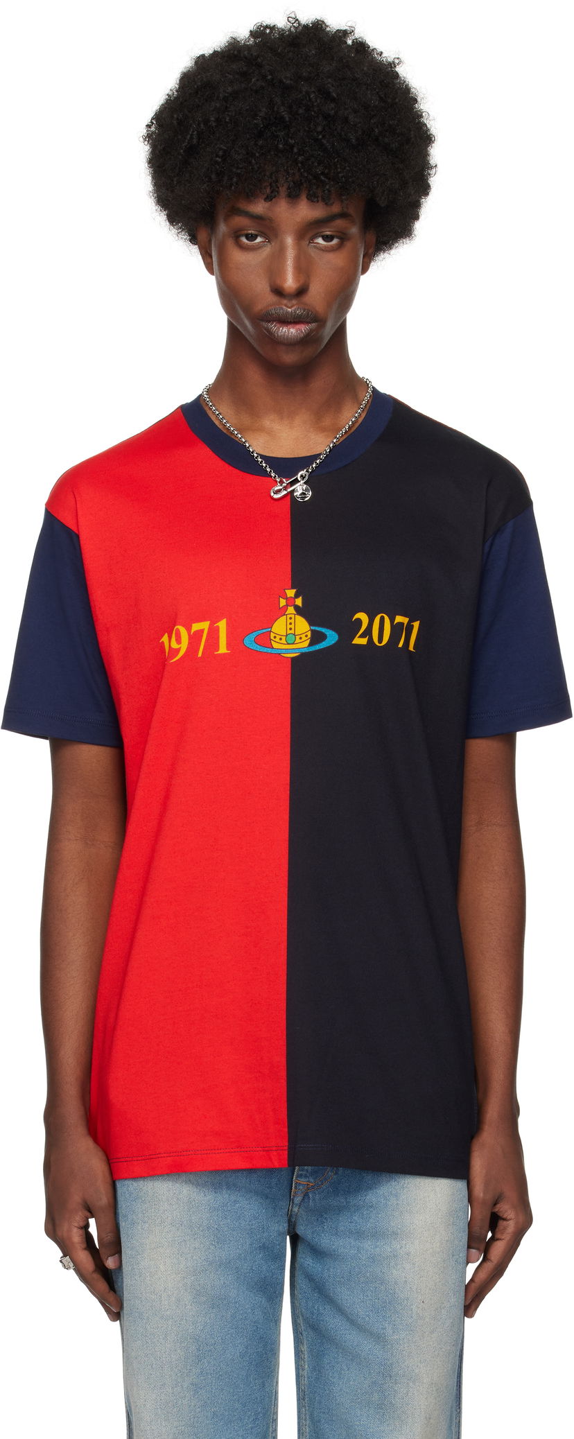 Majica kratkih rukava Vivienne Westwood Classic T-Shirt Crvena | 3G01001F-J0085-