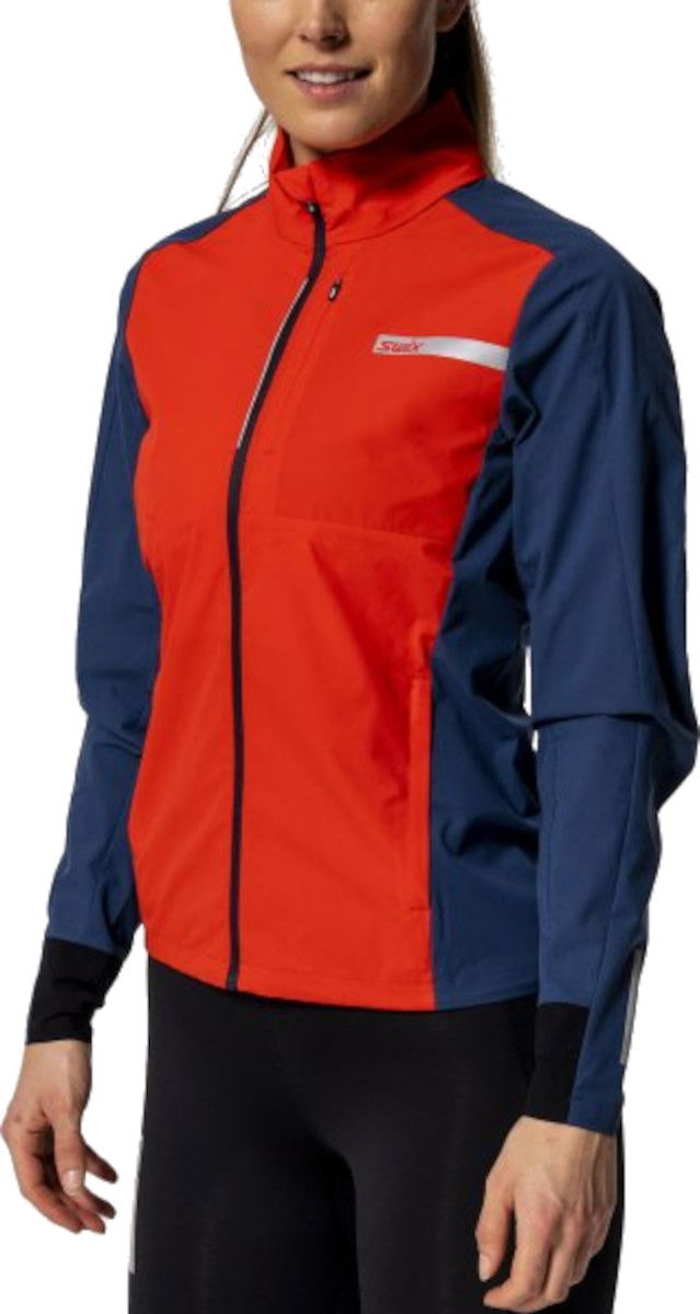 Vjetrovka SWIX Swix Roadline Wind Jacket Crvena | 10020-23-99980