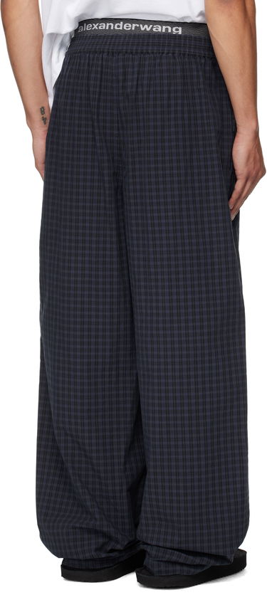 Hlače Alexander Wang Alexander Wang Relaxed Trousers Plava | 6WC3254885, 2