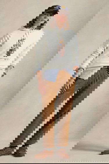 Dukserice Polo by Ralph Lauren Polo Ralph Lauren Bear Hoodie Bijela | 710980306, 2