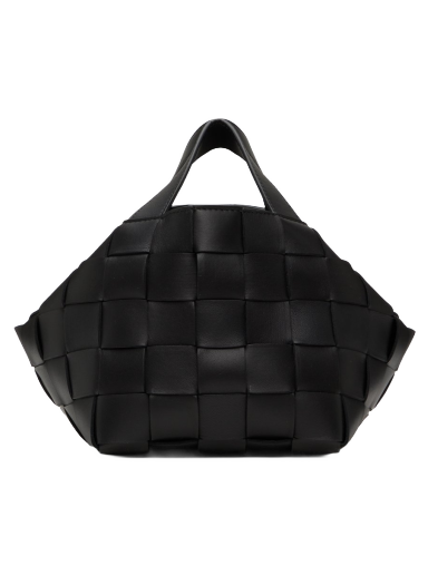 Torba za rame Bottega Veneta Bowling Cassette Bag Crna | 755132 VMAY1