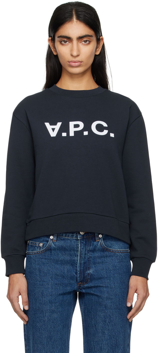 Dukserice A.P.C. Elisa Sweatshirt Tamnoplava | COFDX-F27820