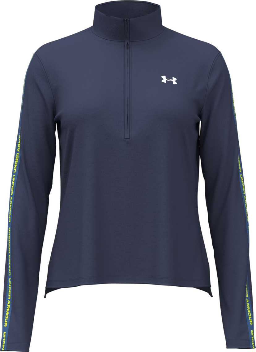 Majica kratkih rukava Under Armour Long-Sleeve ½ Zip Top UA Tech™ Wordmark Tape Tamnoplava | 6005100-403
