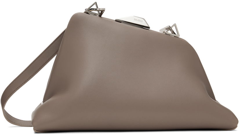 Ručna torbica The Attico The Attico Day Off Shoulder Bag Siva | 247WAH49 L001