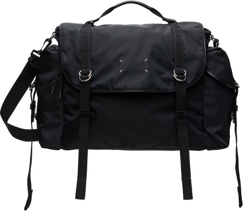 Torba za rame Maison Margiela Maison Margiela High Tech Messenger Bag Crna | SB1WG0071 P6763