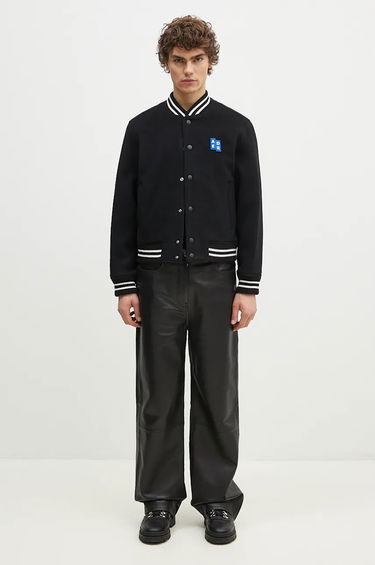 Bomber jakna ADER ERROR Wool Varsity Jacket Crna | BM42FYJK0504BK, 5