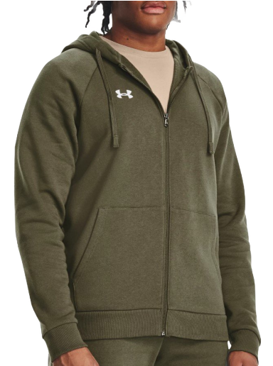 Dukserice Under Armour Rival Fleece FZ Zelena | 1379767-390