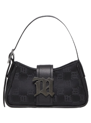 Ručna torbica MISBHV Nylon Monogram Shoulder Bag Mini Crna | 122A404