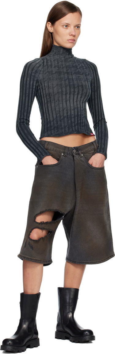 Tenisice i cipele Diesel D-Hammer Bkr D W Logo Boots Crna | Y03692 P4471, 4