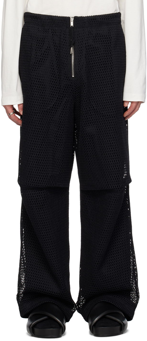 Hlače Jil Sander Layered Trousers Crna | J22KA0189_JTN338