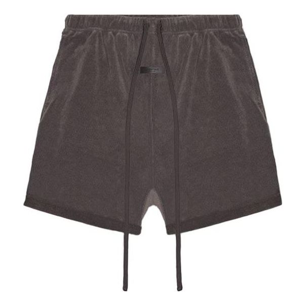 Kratke hlače Fear of God Terry Shorts Siva | 160BT224090F