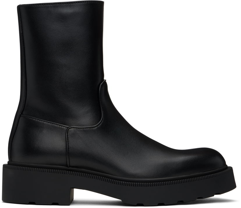 Tenisice i cipele The Row Nobilis Platform Boots Crna | F1558-L58