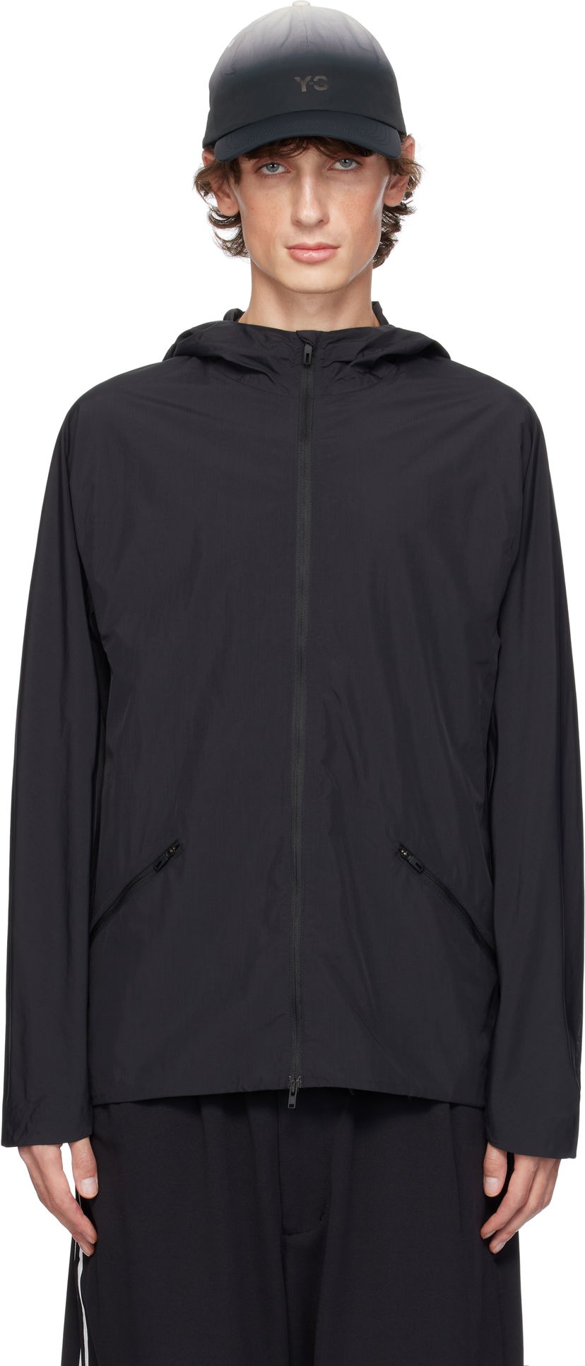 Vjetrovka Y-3 Run Jacket Crna | IW9999