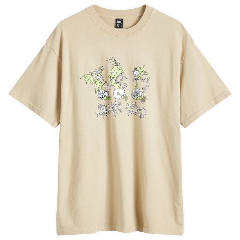 Majica kratkih rukava Brain Dead Scooter Freaks T-Shirt Bež | F24T00004086-SD
