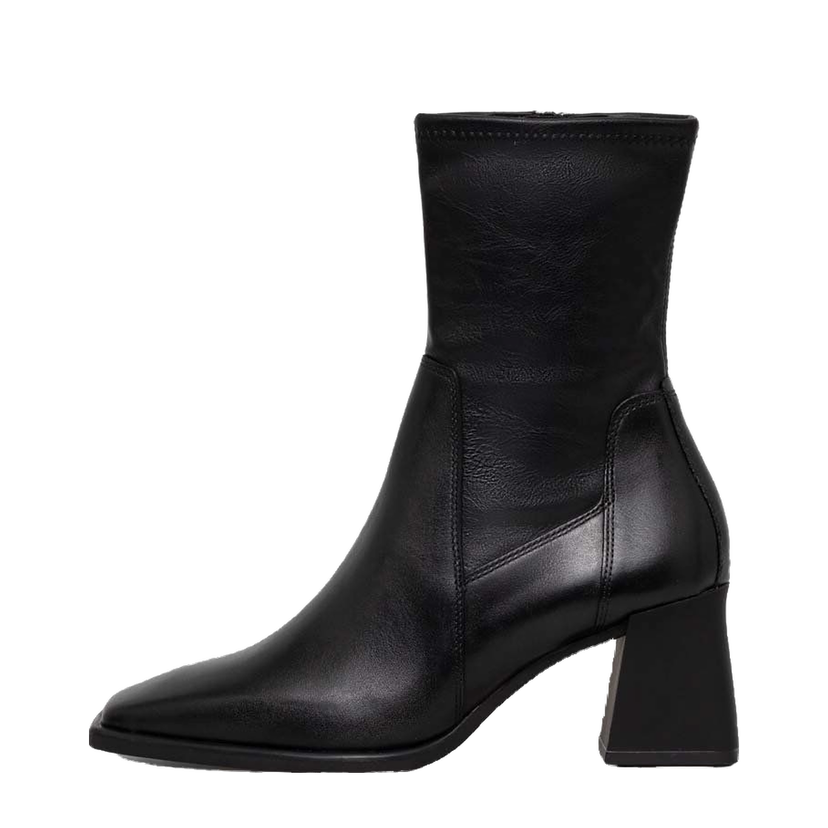 Tenisice i cipele Vagabond HEDDA Leather Block Heel Boots Crna | 5602.302.20