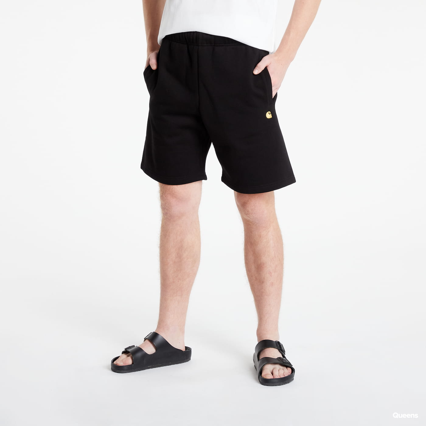 Kratke hlače Carhartt WIP Work In Progress Crna | I028950-Balck/Gold, 0