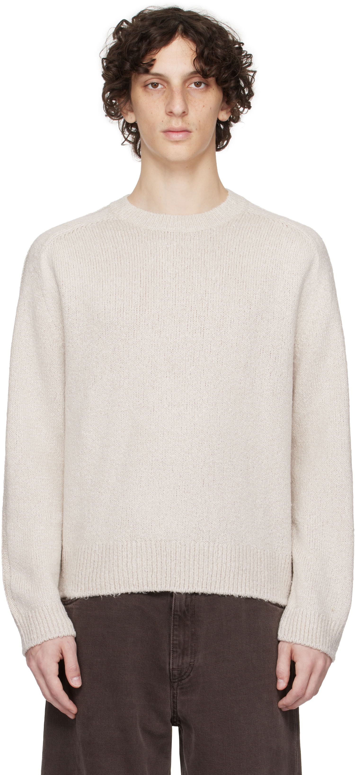 Džemper OUR LEGACY OUR LEGACY True Roundneck Sweater Bež | M2253TO, 0