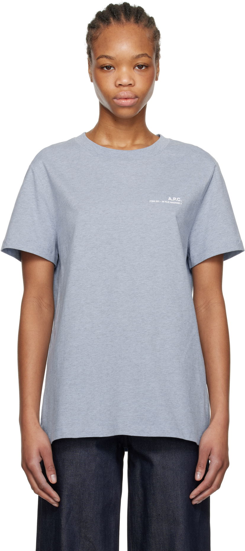 Majica kratkih rukava A.P.C. A.P.C. Standard Item Overdye T-Shirt Plava | COHBO-M26421
