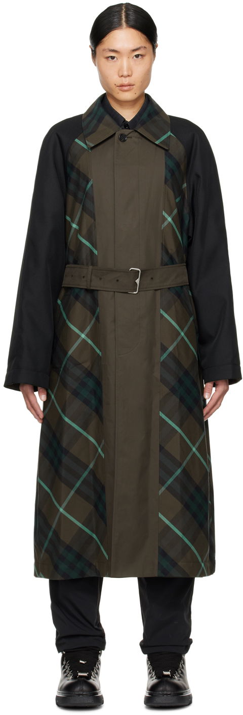 Kaputi Burberry Bradford Reversible Coat "Khaki" Smeđa | 8076711