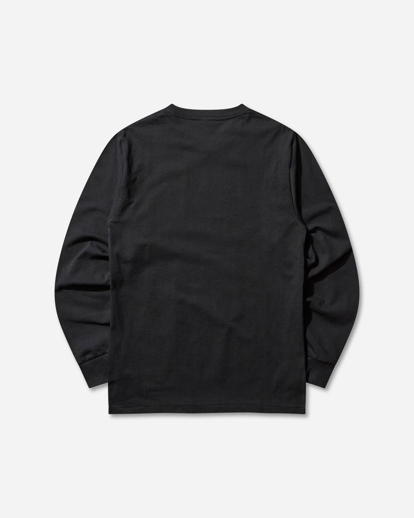 Majica kratkih rukava BAPE College Longsleeve T-Shirt Crna | 1L80111001 BLACK