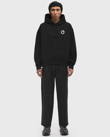 Hlače Carhartt WIP Striped Relaxed Fit Workwear Pants Crna | I034438_9, 2