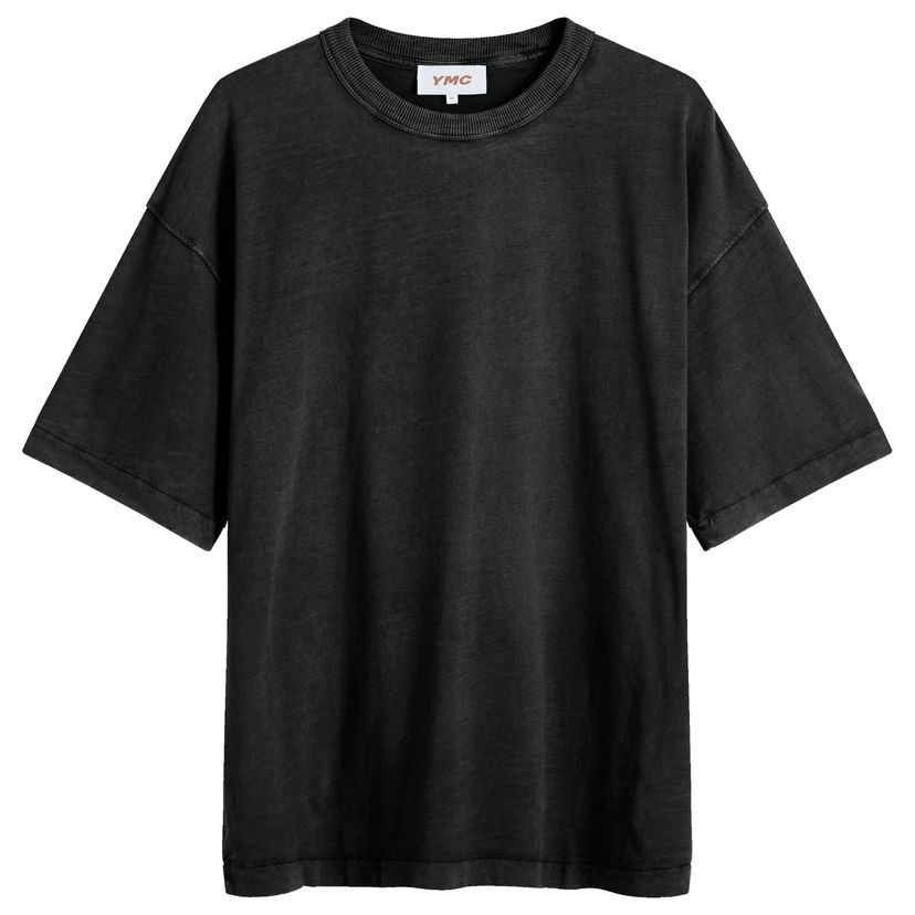 Majica kratkih rukava YMC Triple T-Shirt Crna | P6AZI-01