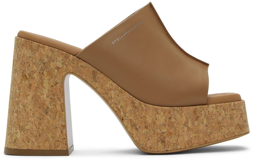 Tenisice i cipele Stella McCartney Skyla Platform Sandals Smeđa | 810359AP00P0