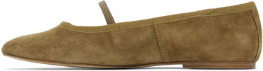 Tenisice i cipele A.P.C. A.P.C. Swan Ballerina Flats Zelena | PXBTG-F53295, 2