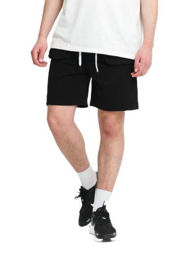 Kratke hlače Urban Classics Big Pocket Terry Sweat Shorts Crna | TB3668 Black
